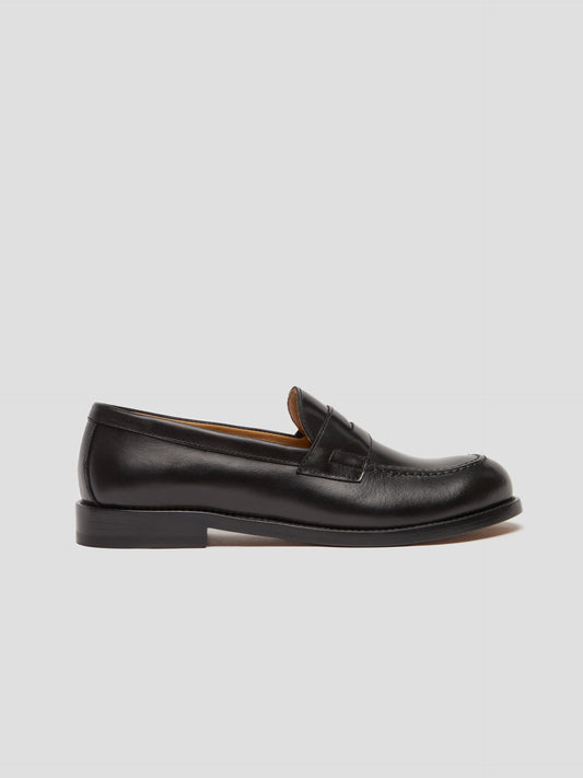 loafer 02 leather black