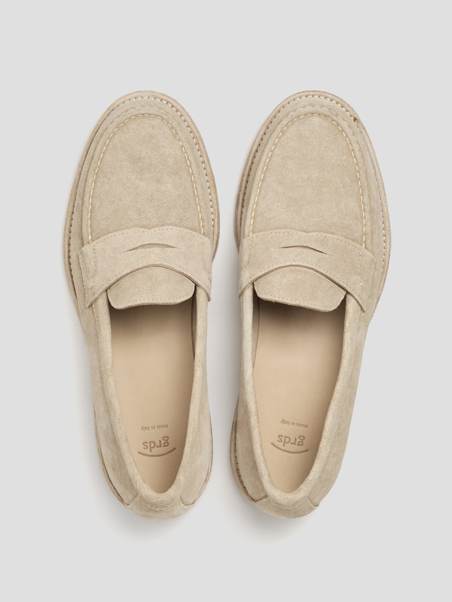 loafer 01 suede beige