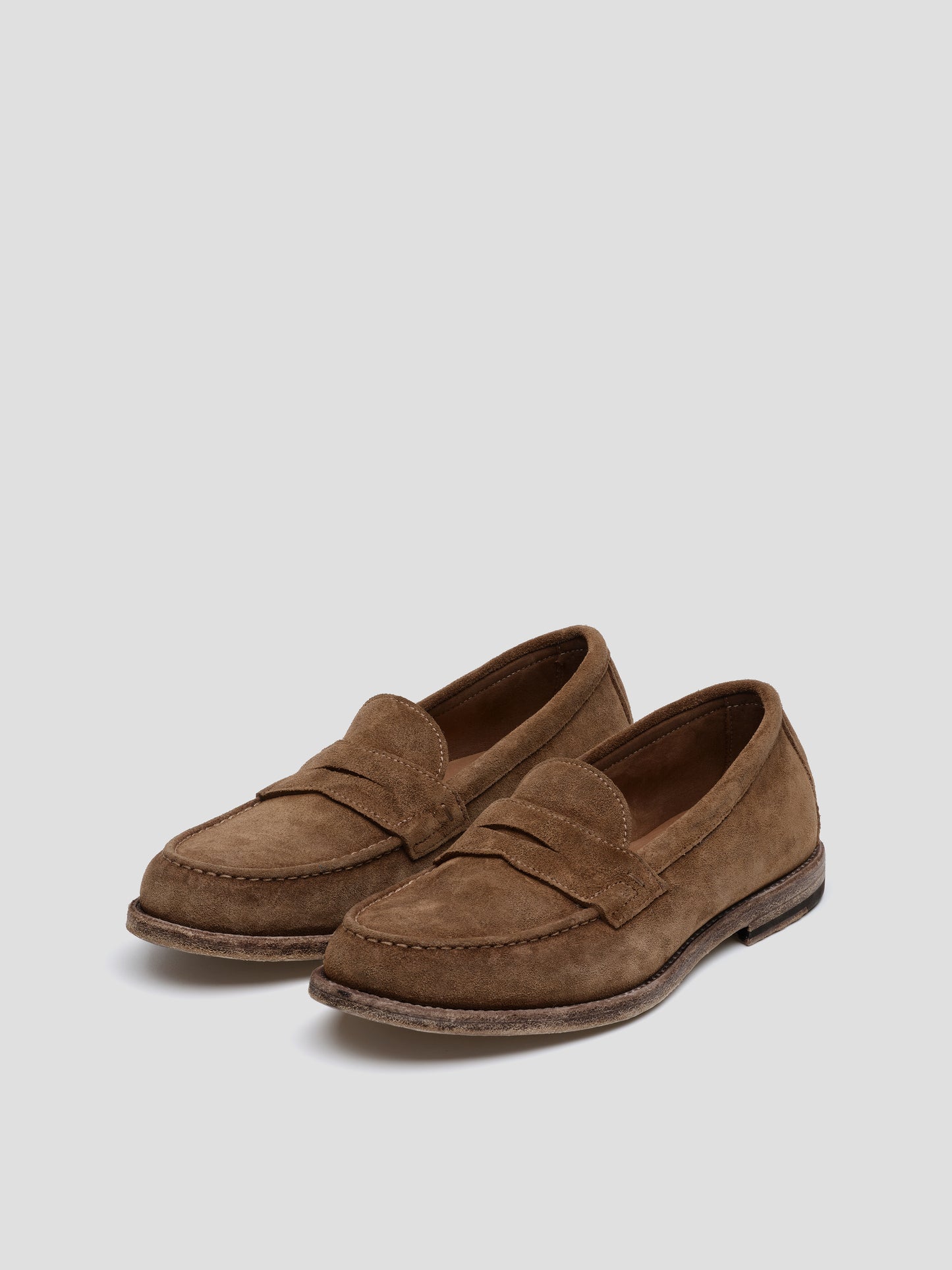 loafer 01 suede brown