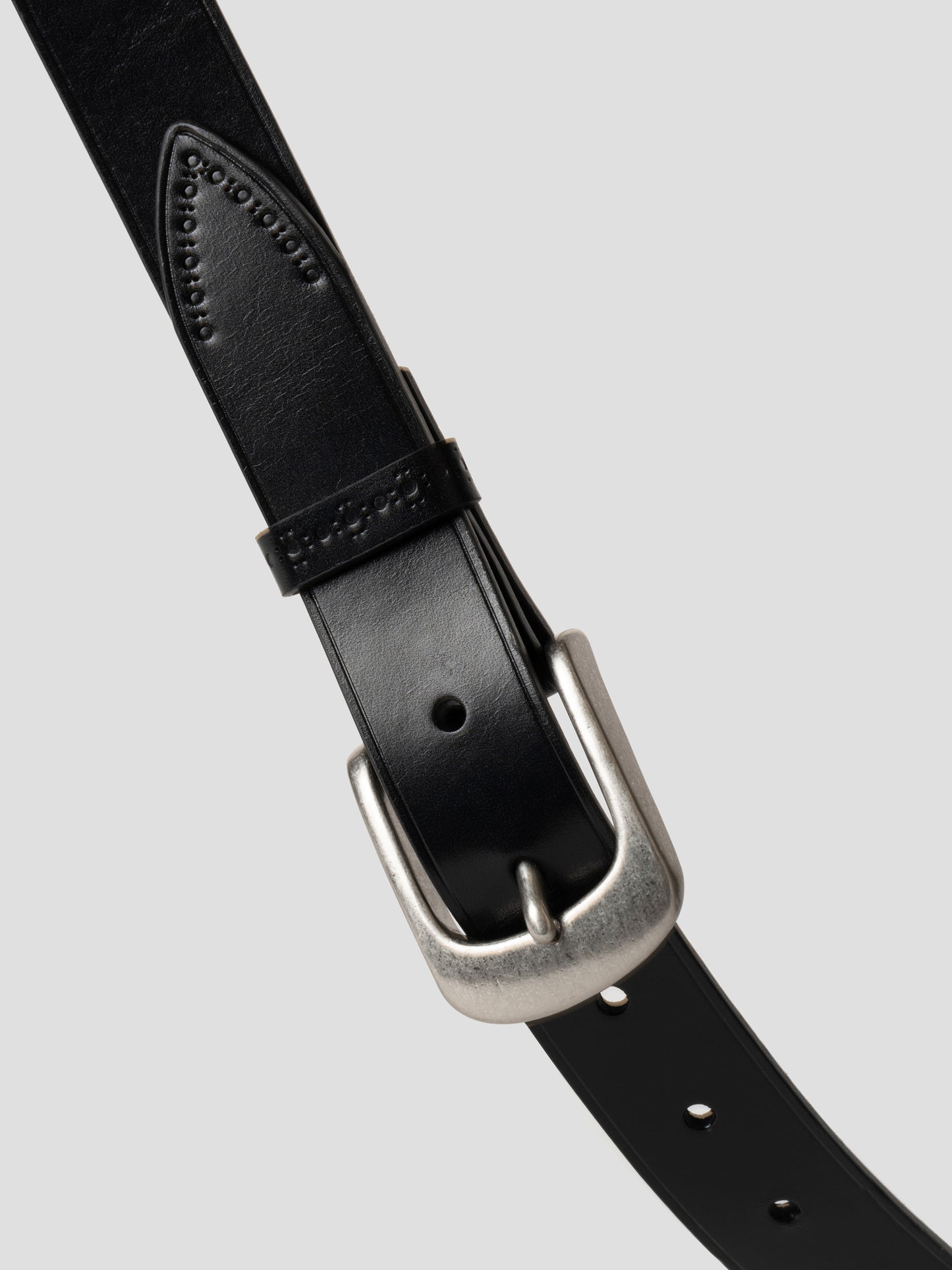 belt 01 leather black
