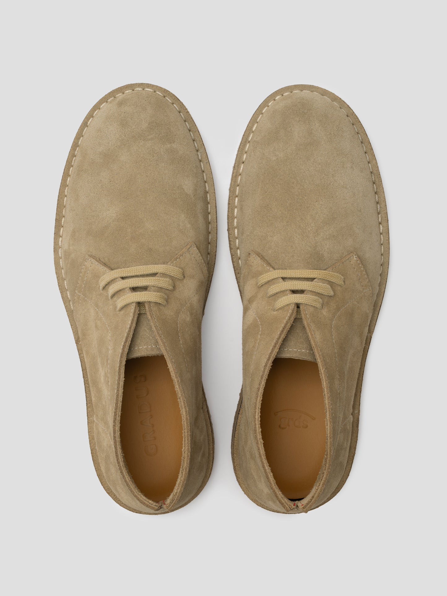 blucher 17 suede beige