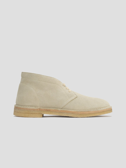 blucher 17 suede ecru