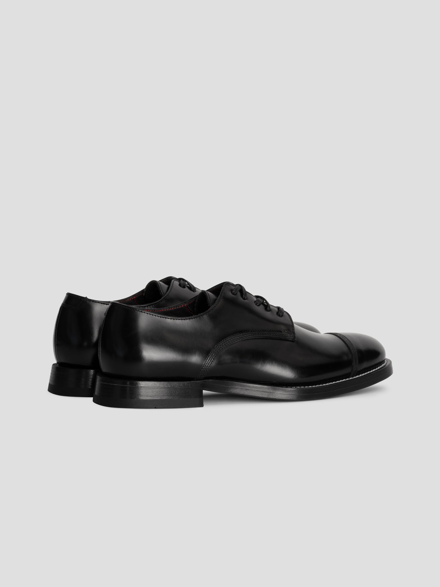 blucher 16 leather black