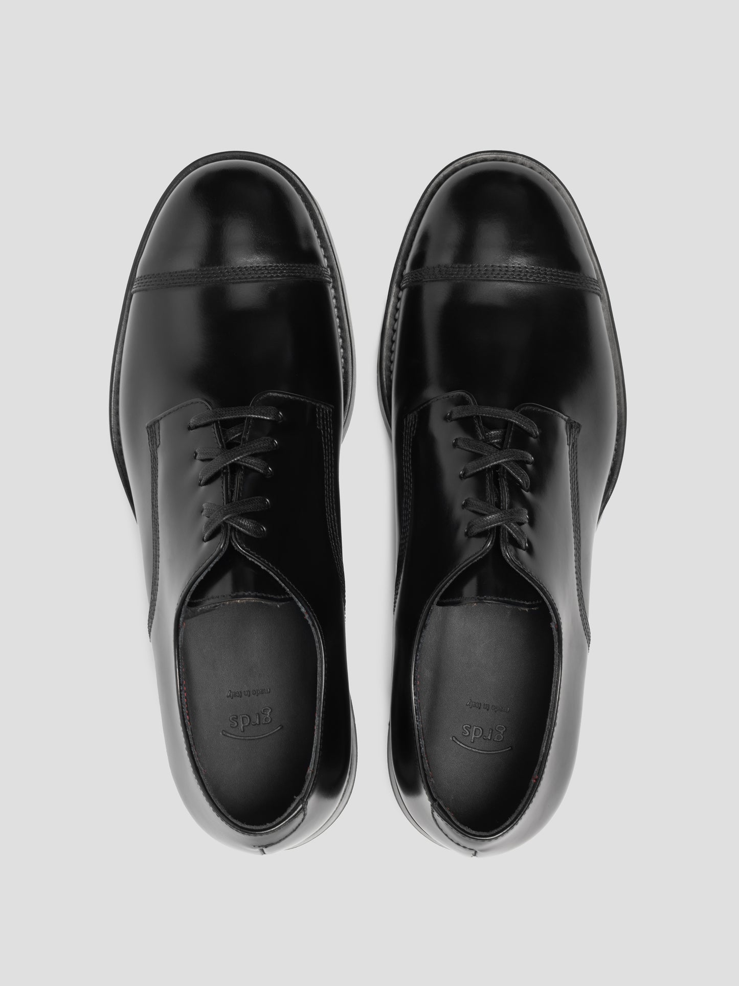 blucher 16 leather black
