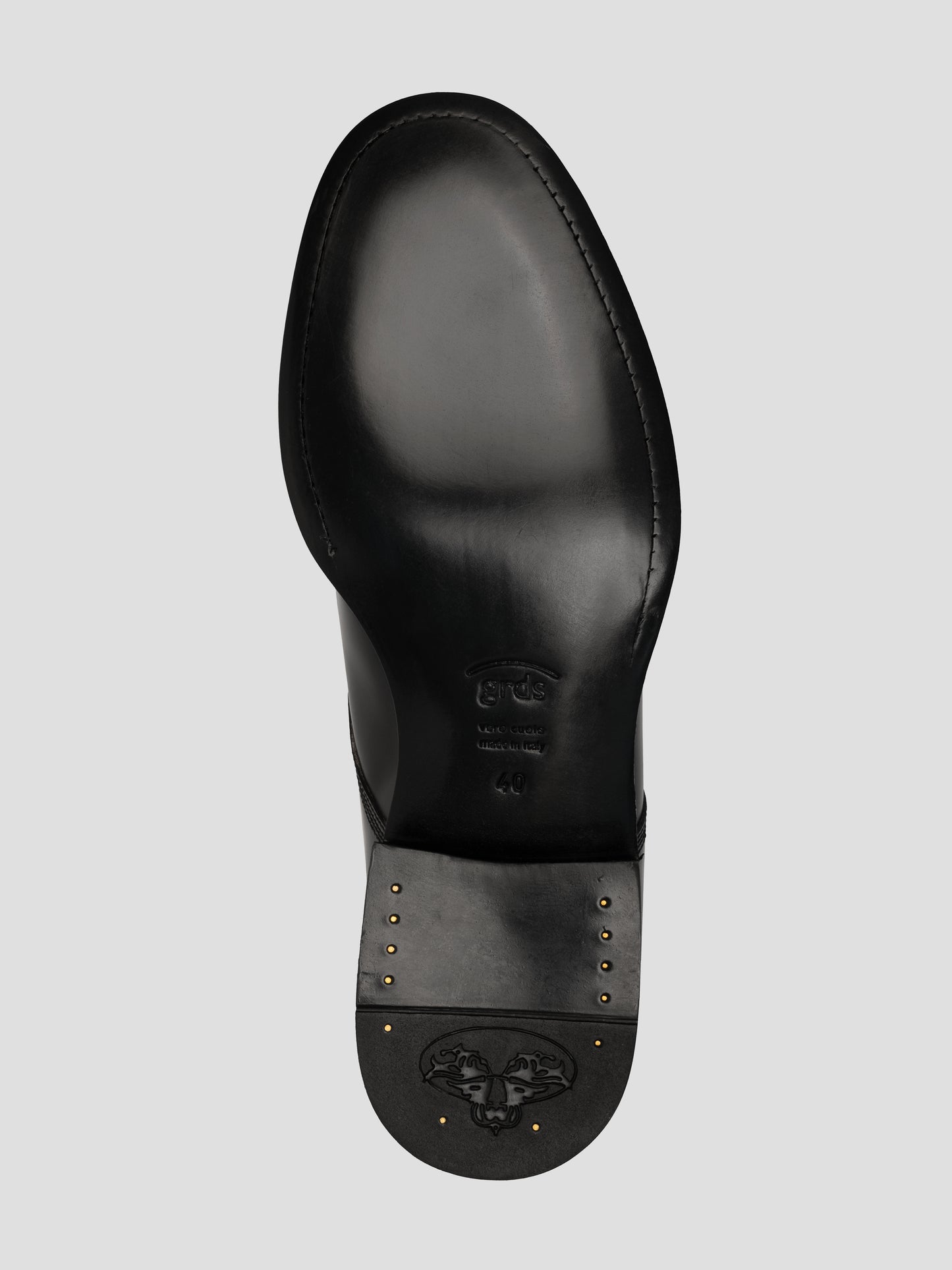 blucher 16 leather black