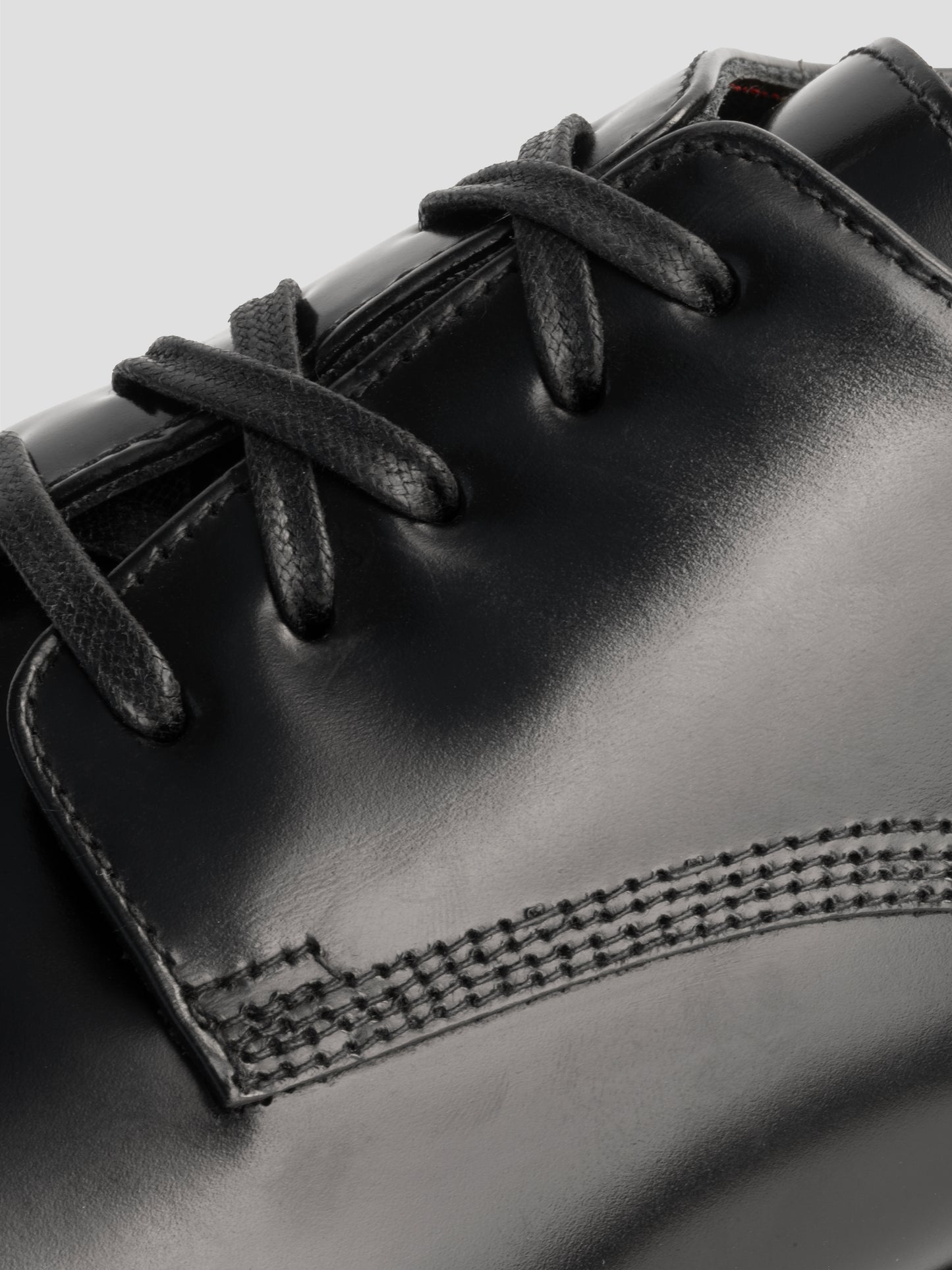 blucher 16 leather black