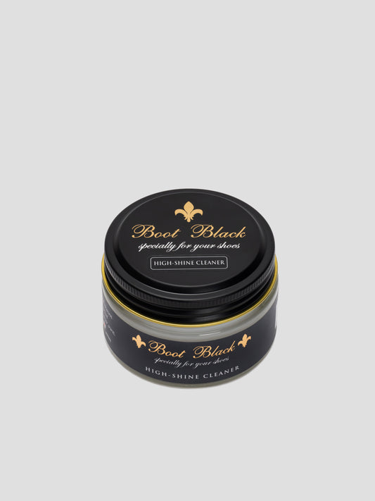 boot black high shine cleaner