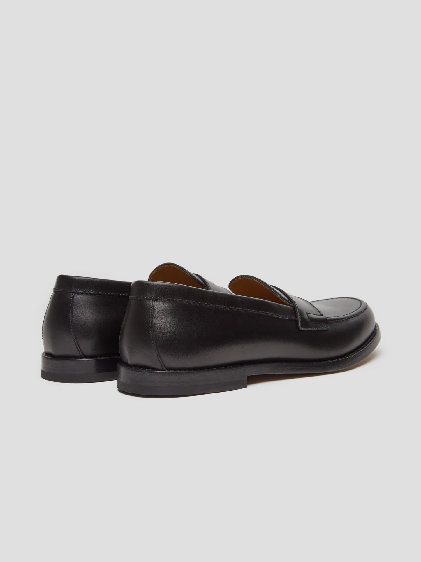 loafer 01 leather black