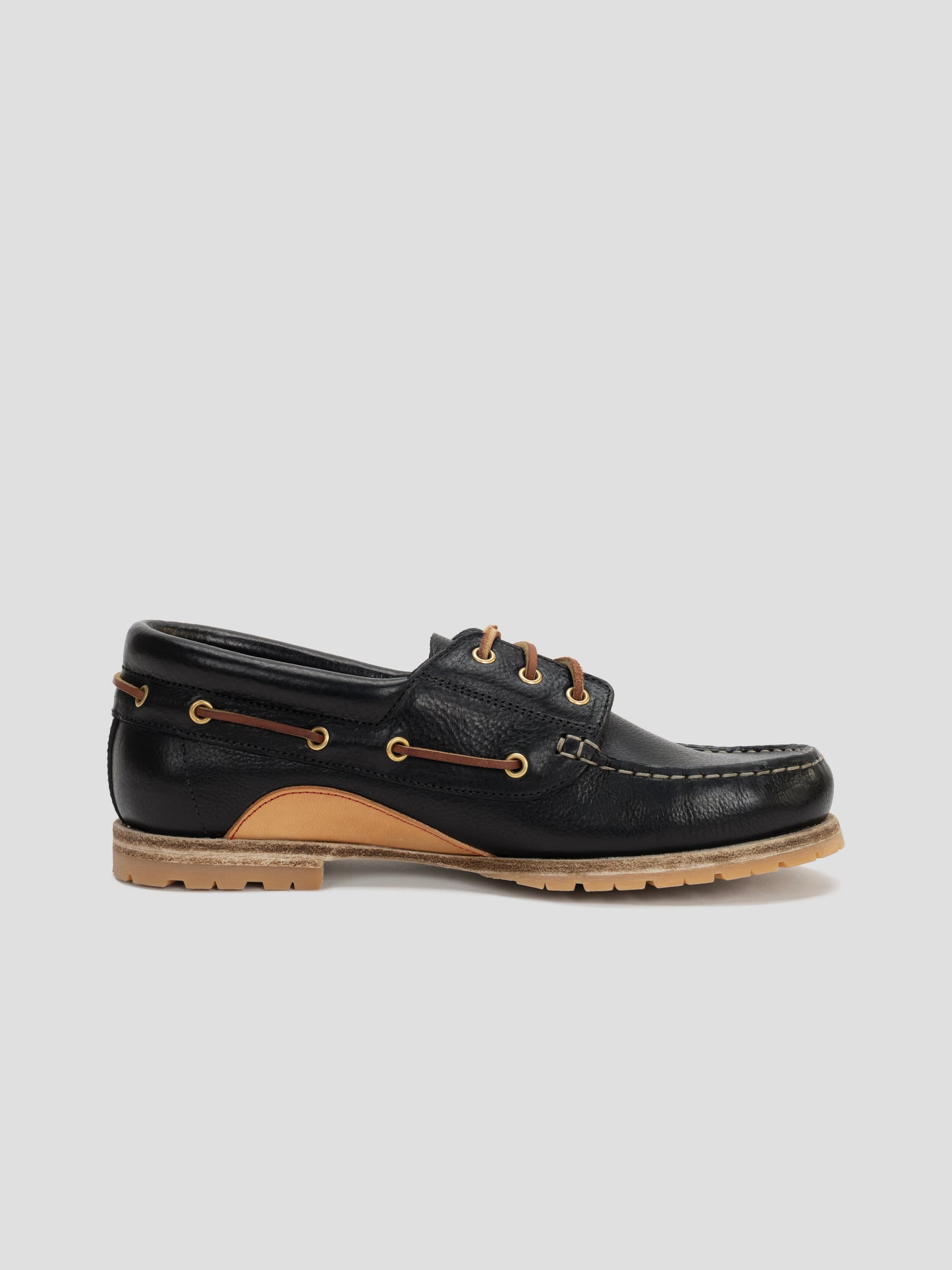 moccasin 02 leather black