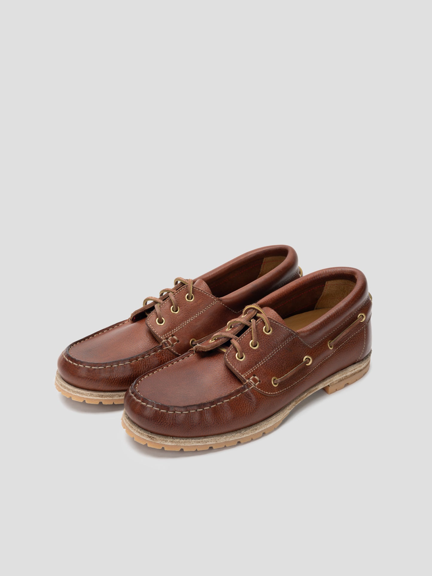 moccasin 02 leather brown