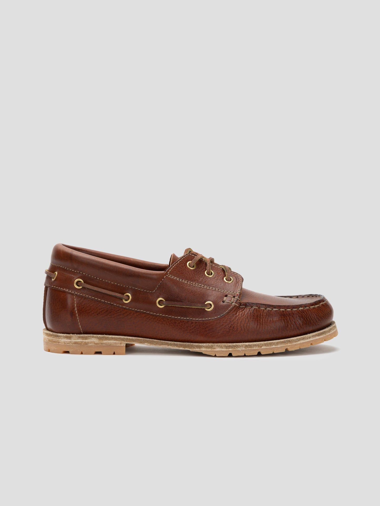 moccasin 02 leather brown