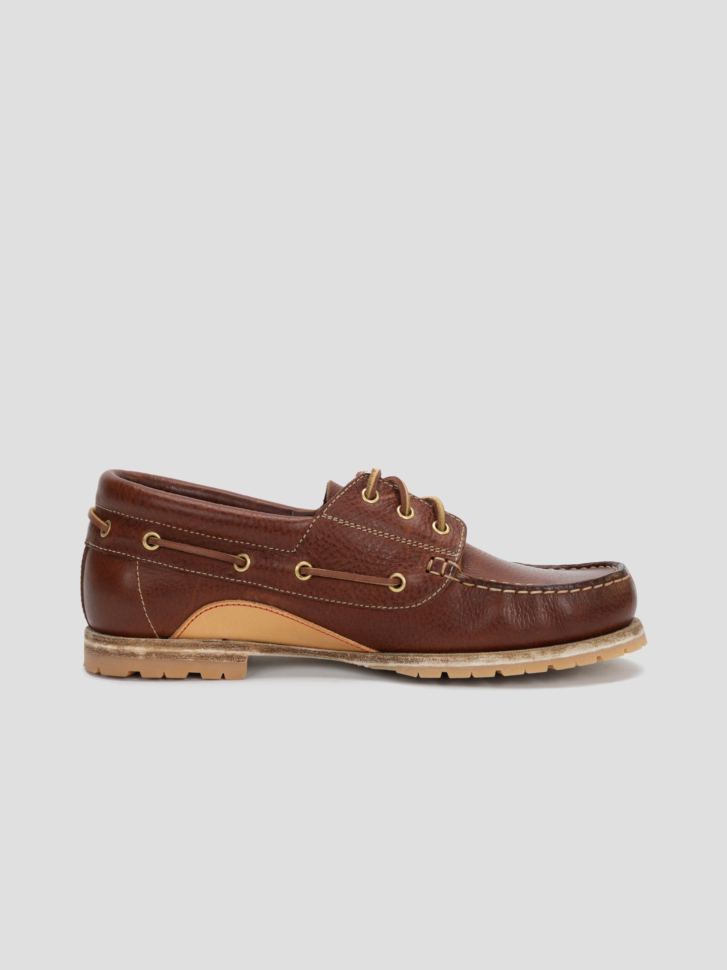 moccasin 02 leather brown